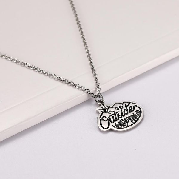 eueavan 10pcs stainless steel necklace go outside sun mountain tree travel necklaces women chain gift for friend wholesale, Silver
eueavan 10pcs stainless steel necklace go outside sun mountain tree travel necklaces women chain gift for friend wholesale, Silver