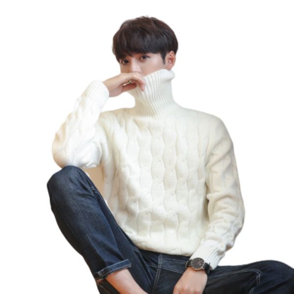 7xl men's turtleneck sweater thick knit pullover winter sweater plus size coat black white red casual white bottoming shirt, White;black
7xl men's turtleneck sweater thick knit pullover winter sweater plus size coat black white red casual white bottoming shirt, White;black