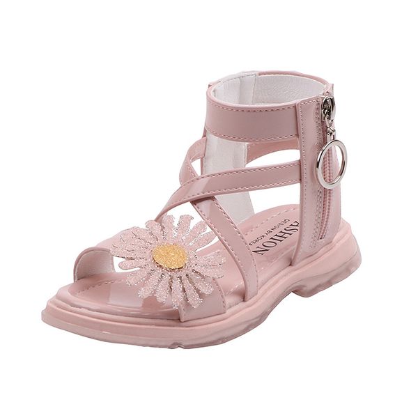 summer korean high-girls princess gladiator medium big children's beach shoes daisy flowers leather flats kids roman sandals, Black;red
summer korean high-girls princess gladiator medium big children's beach shoes daisy flowers leather flats kids roman sandals, Black;red