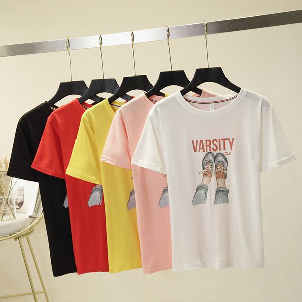 aossviao cotton t shirt harajuku ulzzang tumblr women t-shirt print kawaii t shirt 2019 new summer femme casual tee, White
aossviao cotton t shirt harajuku ulzzang tumblr women t-shirt print kawaii t shirt 2019 new summer femme casual tee, White