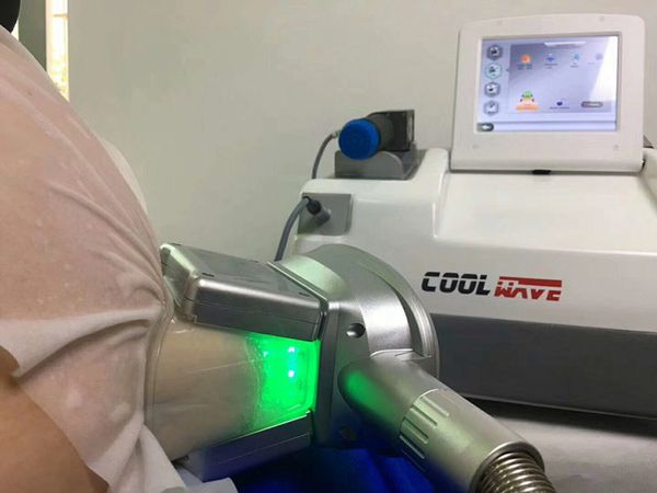 shock wave machine with cool cryolipolysis for body slimming/ cryotherapy machine with shock wave
