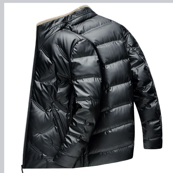 2019 brand winter down coat outerwear 90% white duck down wool collars windproof warm jackets fashion jackets for men, Black
2019 brand winter down coat outerwear 90% white duck down wool collars windproof warm jackets fashion jackets for men, Black