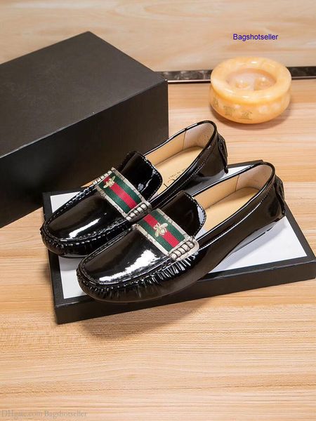 leather men leisure dress shoe gift slip-on man lazy summer wan1, Black;red
leather men leisure dress shoe gift slip-on man lazy summer wan1, Black;red