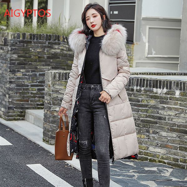 aigyptostwo-faced cotton-padded long-sleeved plus size korean version of slim autumn and winter down printed women's coat, Black
aigyptostwo-faced cotton-padded long-sleeved plus size korean version of slim autumn and winter down printed women's coat, Black