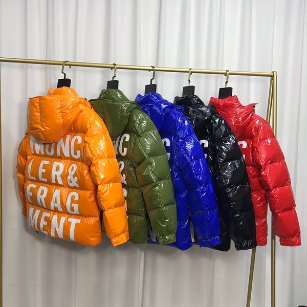Men winter down jacket men hort luxury and thicken very beautiful color before and after letter down coat jacket, Black
Men winter down jacket men hort luxury and thicken very beautiful color before and after letter down coat jacket, Black