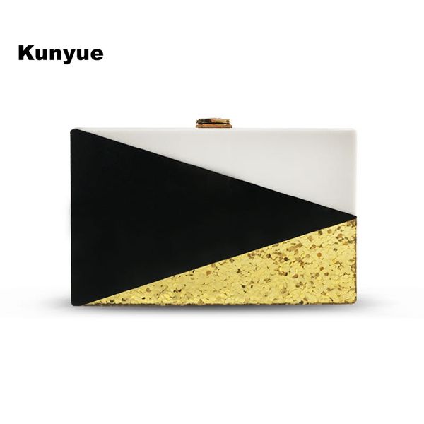 20stylish women geometric lattice patchwork acrylic evening bag gold sequins party prom vintage clutch purse cute handbag
20stylish women geometric lattice patchwork acrylic evening bag gold sequins party prom vintage clutch purse cute handbag