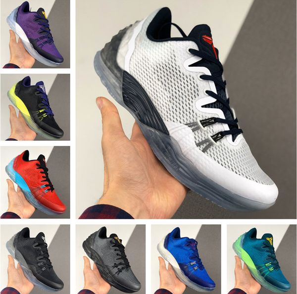 2020 new arrival kb venomenon 5 derozan black red purple luxury basketball shoes for mens weave venom kb 5s ep sports sneakers, White;red 
2020 new arrival kb venomenon 5 derozan black red purple luxury basketball shoes for mens weave venom kb 5s ep sports sneakers, White;red