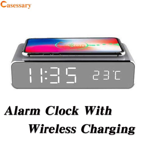 2020 travel electric led alarm clock with phone wireless charger deskdigital thermometer clock hd mirror clock with time memory
2020 travel electric led alarm clock with phone wireless charger deskdigital thermometer clock hd mirror clock with time memory