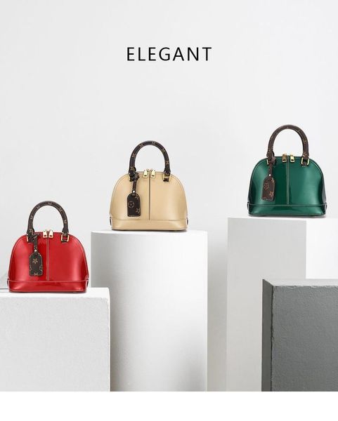 belle2019 woman shell portable broadband single shoulder span patent leather light noodles collision wave package
belle2019 woman shell portable broadband single shoulder span patent leather light noodles collision wave package