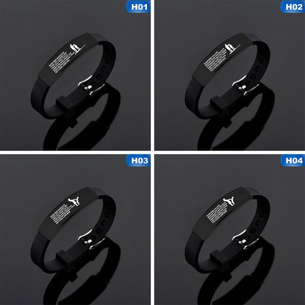 to my son inspirational bracelet men wristband stainless steel silicone bracelets for boys love gifts from mom dad, Black
to my son inspirational bracelet men wristband stainless steel silicone bracelets for boys love gifts from mom dad, Black