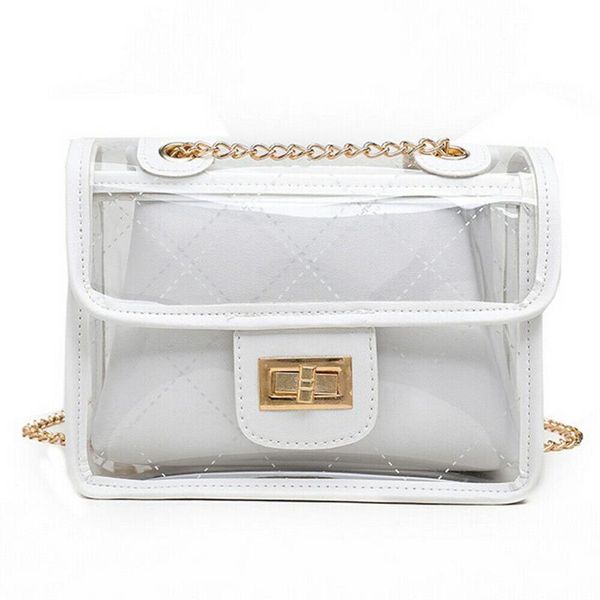 new women bag lovely transparent handbag chain messenger shoulder bag clear jelly pouch purse fashion travel beach shoulder
new women bag lovely transparent handbag chain messenger shoulder bag clear jelly pouch purse fashion travel beach shoulder