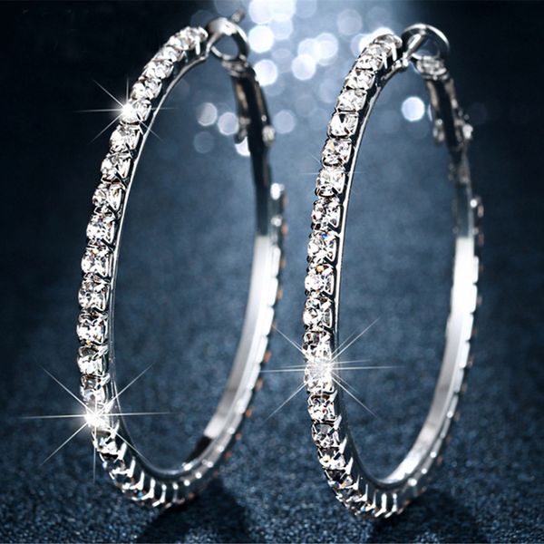 hoop & huggie fashion personality earrings alloy inlaid rhinestones wild temperament ear jewelry wedding celebration engagement gift, Golden;silver
hoop & huggie fashion personality earrings alloy inlaid rhinestones wild temperament ear jewelry wedding celebration engagement gift, Golden;silver