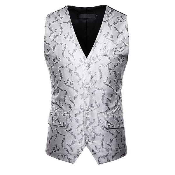 mens hipster v neck slim fit single breasted paisley suit vest 2019 brand new gentleman casual business waistcoat vest men gilet, Black;white
mens hipster v neck slim fit single breasted paisley suit vest 2019 brand new gentleman casual business waistcoat vest men gilet, Black;white