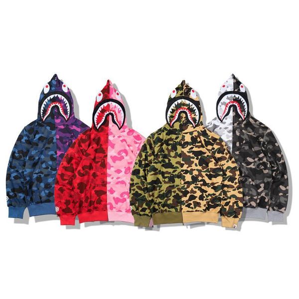 brand mens hoodie shark head sweater designer hoodie street hip hop designer camouflage hoodie sweater autumn coat couple size s-2xl, Black
brand mens hoodie shark head sweater designer hoodie street hip hop designer camouflage hoodie sweater autumn coat couple size s-2xl, Black
