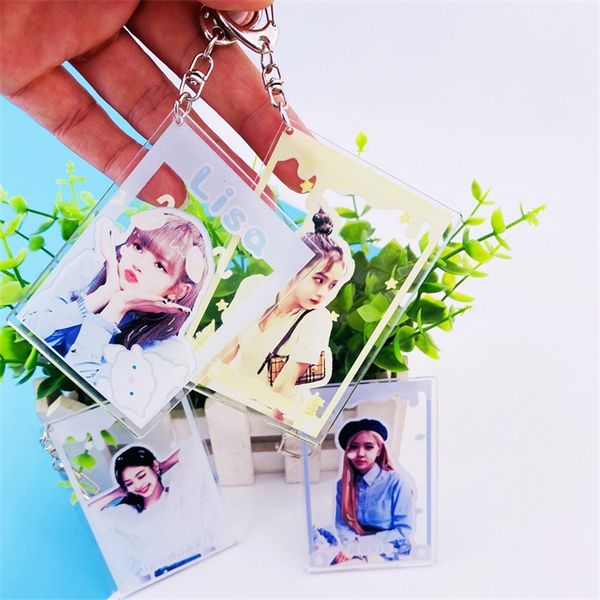 kpop blackpink square acrylic key chain keyring spring concert kill this love jisoo lisa rose jennie pendant key chain, Silver
kpop blackpink square acrylic key chain keyring spring concert kill this love jisoo lisa rose jennie pendant key chain, Silver