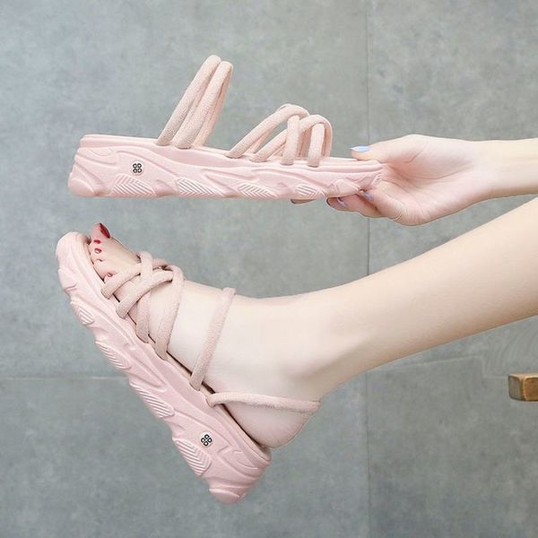 suede women's shoes two wear sandals women's new slippers muffins summer sandals breathable casual mid-heel flat shoes, Black
suede women's shoes two wear sandals women's new slippers muffins summer sandals breathable casual mid-heel flat shoes, Black