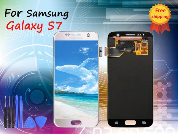 for samsung galaxy s7 original lcd screen display with touch screen digitizer assembly replacement repair part without frame
for samsung galaxy s7 original lcd screen display with touch screen digitizer assembly replacement repair part without frame