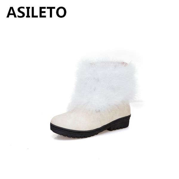 asileto woman winter furry mid calf ankle boots round toe square heel slip on platforms large size 34-46 leisure party a2778, Black
asileto woman winter furry mid calf ankle boots round toe square heel slip on platforms large size 34-46 leisure party a2778, Black