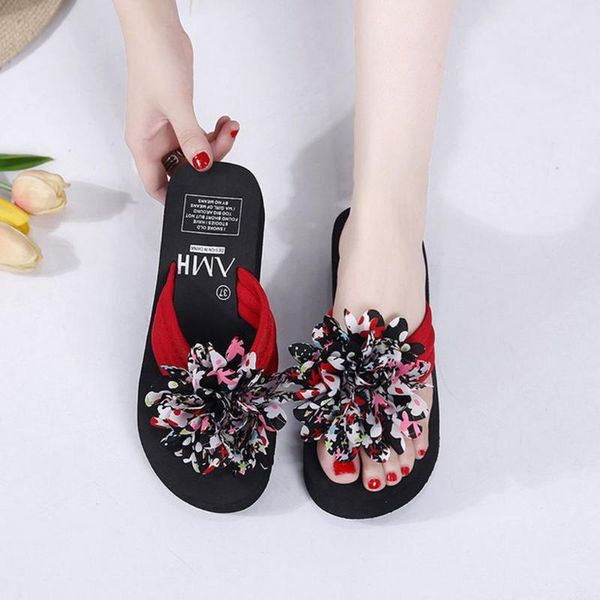 summer women slippers women flip flops fashion bow wedge heel sandals outdoor platform shoes female beach casual shoes #4.30, Black
summer women slippers women flip flops fashion bow wedge heel sandals outdoor platform shoes female beach casual shoes #4.30, Black