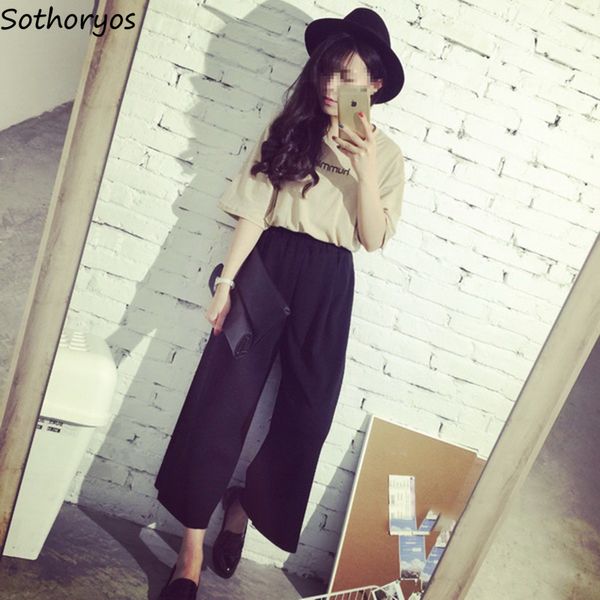 pants women new trends 2018 fall high waist solid simple all-match korean wide leg pant womens trendy ulzzang trousers chic, Black;white
pants women new trends 2018 fall high waist solid simple all-match korean wide leg pant womens trendy ulzzang trousers chic, Black;white