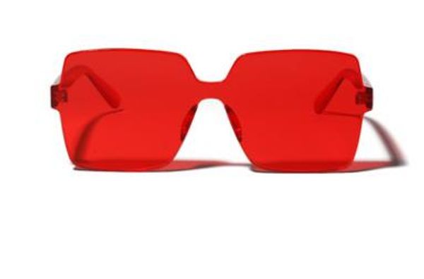 the latest fashion trend of individuality in one-piece lenses and glasses retro-vintage transparent colored large box frameless high-definit, White;black
the latest fashion trend of individuality in one-piece lenses and glasses retro-vintage transparent colored large box frameless high-definit, White;black