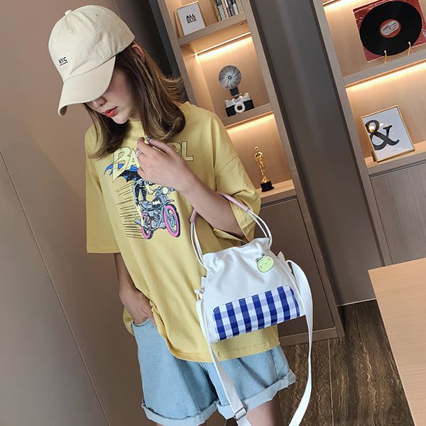 summer ladies plaid bucket bag summer female canvas diagonal bag small mobile phone shoulder messenger handbag bolsos mujer
summer ladies plaid bucket bag summer female canvas diagonal bag small mobile phone shoulder messenger handbag bolsos mujer