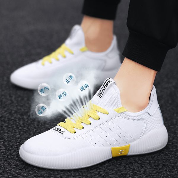 men casual shoes fashion breathable sneakers men sport shoes outdoor walking white sneakers trainer chaussure homme, Black
men casual shoes fashion breathable sneakers men sport shoes outdoor walking white sneakers trainer chaussure homme, Black
