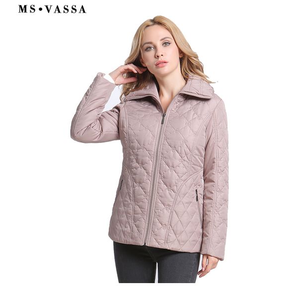 ms vassa 2019 new women plus size parkas spring padded casual coats classic sandwich quilted jacket 7xl ladies outerwear, Tan;black
ms vassa 2019 new women plus size parkas spring padded casual coats classic sandwich quilted jacket 7xl ladies outerwear, Tan;black