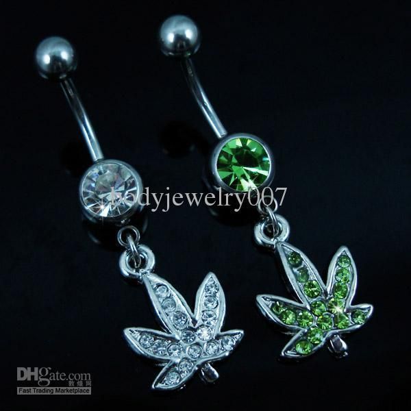 d0390 ( 2 colors ) stainless steel body piercing jewelry belly button navel rings dangle charm maple leaf ss 10pcs, Silver
d0390 ( 2 colors ) stainless steel body piercing jewelry belly button navel rings dangle charm maple leaf ss 10pcs, Silver