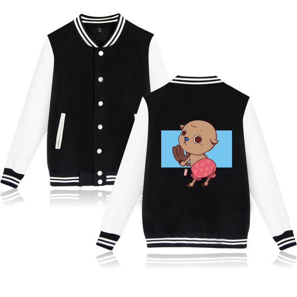 one piece printed baseball jackets women/men fashion long sleeve jacket 2019 casual streetwear clothes plus size 4xl, Black;brown
one piece printed baseball jackets women/men fashion long sleeve jacket 2019 casual streetwear clothes plus size 4xl, Black;brown