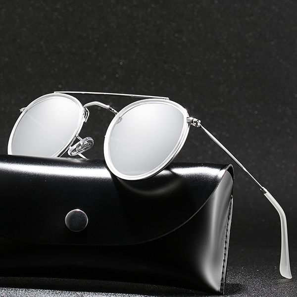 sunglasses classic vintage round polarized men brand designer polaroid sun glasses women metal frame black lens eyewear driving, White;black
sunglasses classic vintage round polarized men brand designer polaroid sun glasses women metal frame black lens eyewear driving, White;black