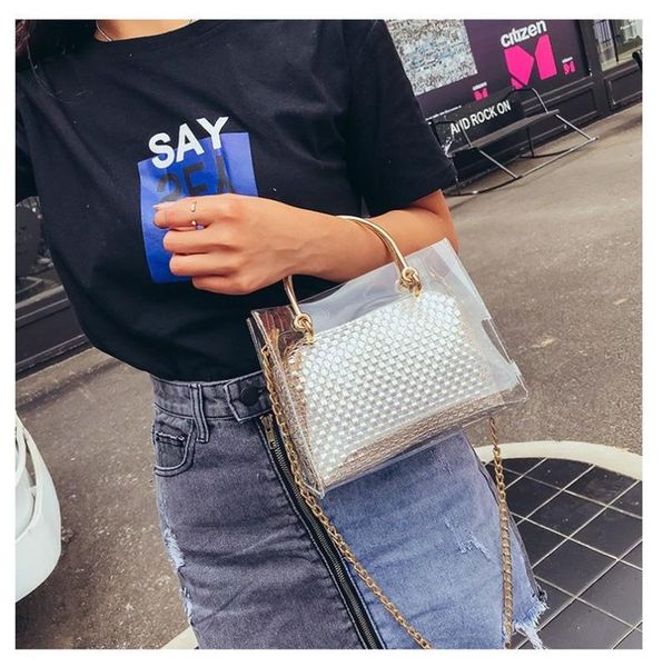 2020 new shoulder bag women's korean version of the laser transparent fashion multifunctional mini crossbody lady
2020 new shoulder bag women's korean version of the laser transparent fashion multifunctional mini crossbody lady