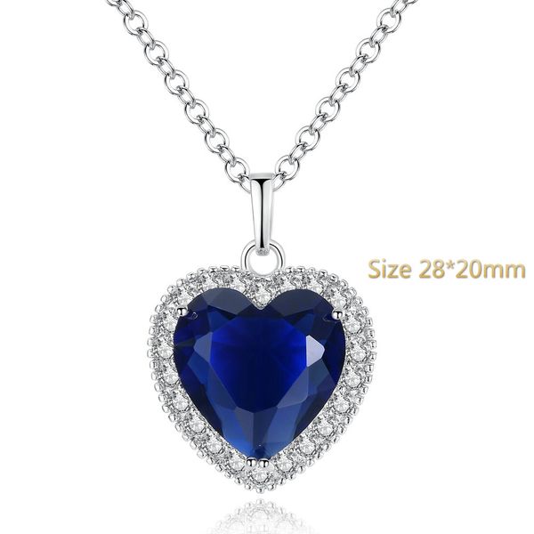 3 style collares maxi necklace collier classic fashion titanic heart of ocean pendant zircon luxury ocean pendant zircon n325, Silver
3 style collares maxi necklace collier classic fashion titanic heart of ocean pendant zircon luxury ocean pendant zircon n325, Silver