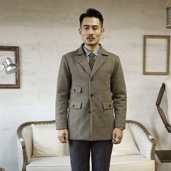 wt-0013 read description asian size mans winter thick warm wool blazer jacket, Black;brown
wt-0013 read description asian size mans winter thick warm wool blazer jacket, Black;brown