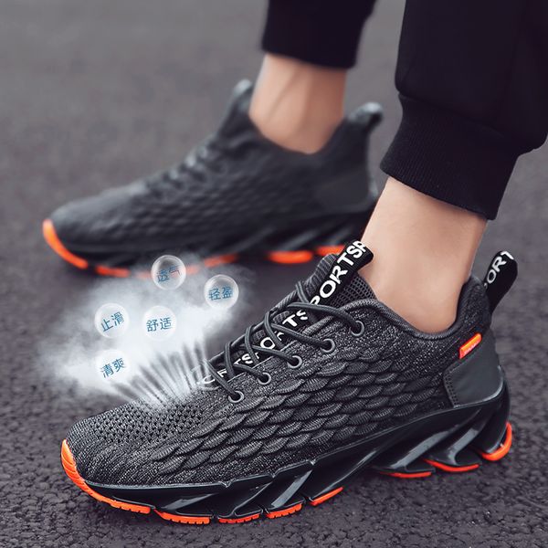 mesh men casual shoes lace-up shoes lightweight comfortable breathable walking sneakers tenis masculino zapatillas hombre, Black
mesh men casual shoes lace-up shoes lightweight comfortable breathable walking sneakers tenis masculino zapatillas hombre, Black