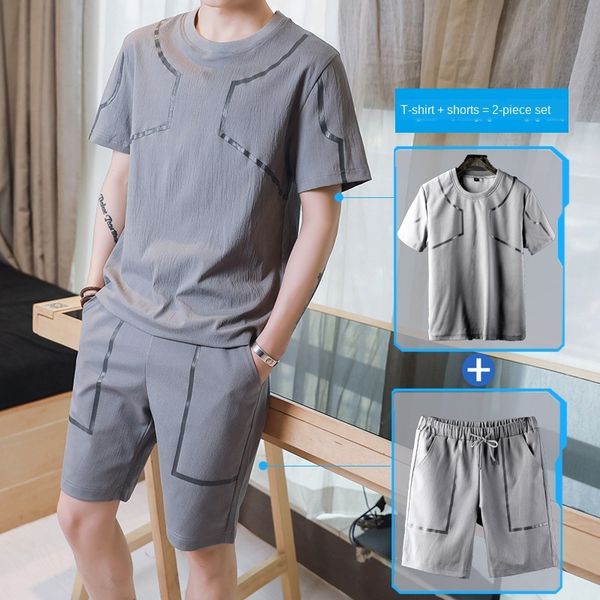 mens designer thin round collar cotton linen versatile quick-drying two-piece set large size running leisure sports suit men, White;black
mens designer thin round collar cotton linen versatile quick-drying two-piece set large size running leisure sports suit men, White;black