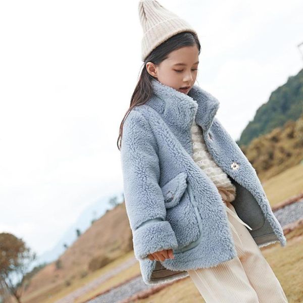 winter children faux fur coat lamb cashmere warm jacket composite fur integrated sheep shearing overcoat modis kids jacket y1981, Blue;gray
winter children faux fur coat lamb cashmere warm jacket composite fur integrated sheep shearing overcoat modis kids jacket y1981, Blue;gray