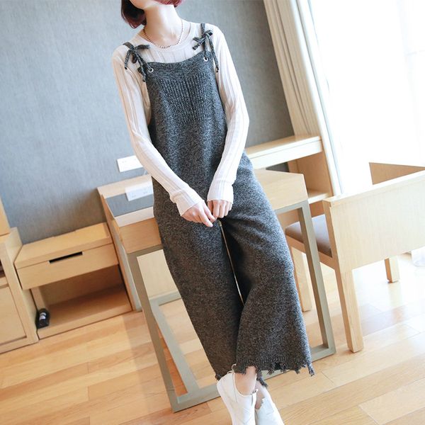 xxl large size solid autumn winter jumpsuit for women lace up gray woolen wide leg pants ladies casual streetwear jumpsuits, Black;white
xxl large size solid autumn winter jumpsuit for women lace up gray woolen wide leg pants ladies casual streetwear jumpsuits, Black;white