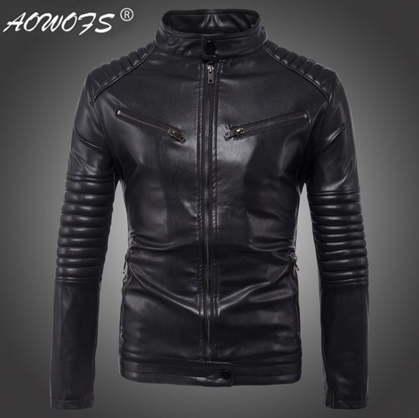 fashion leather jacket men autumn slim fit faux leather jacket motorcycle bomber jackets coats big size 4xl, Black
fashion leather jacket men autumn slim fit faux leather jacket motorcycle bomber jackets coats big size 4xl, Black