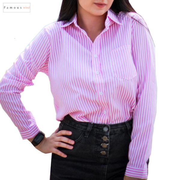 women blouse striped autumn shirt turn down collar long sleeve loose blusas femme casual tee plus size 5xl, White
women blouse striped autumn shirt turn down collar long sleeve loose blusas femme casual tee plus size 5xl, White
