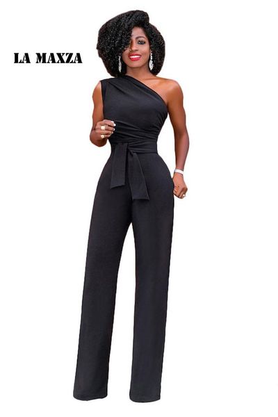 one shoulder ladies jumpsuits romper lace up bodies ladies solid women overalls, Black;white
one shoulder ladies jumpsuits romper lace up bodies ladies solid women overalls, Black;white