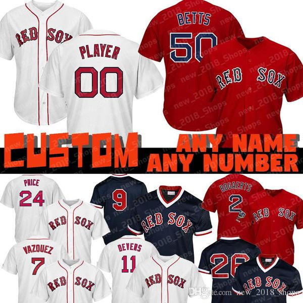 custom 50 mookie betts red sox jersey 9 ted williams boston 16 andrew benintendi 28 jd martinez 26 wade boggs 41 chris sale 34 david ortiz, Blue;black
custom 50 mookie betts red sox jersey 9 ted williams boston 16 andrew benintendi 28 jd martinez 26 wade boggs 41 chris sale 34 david ortiz, Blue;black