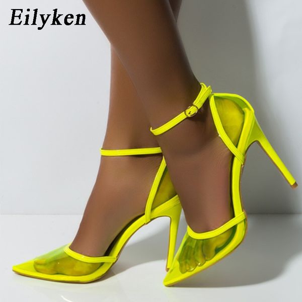 eilyken pvc transparent pumps ankle buckle strap pointed toe wedding pumps sandals party high heel femme shoes, Black
eilyken pvc transparent pumps ankle buckle strap pointed toe wedding pumps sandals party high heel femme shoes, Black