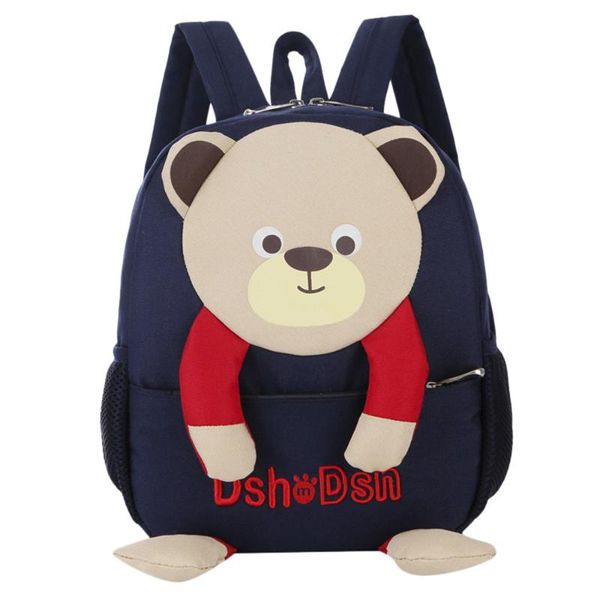 backpacks baby boys girls kids 2020 cartoon mini schoolbag bag bear pattern cartoon backpack toddler school bags backpacks #45