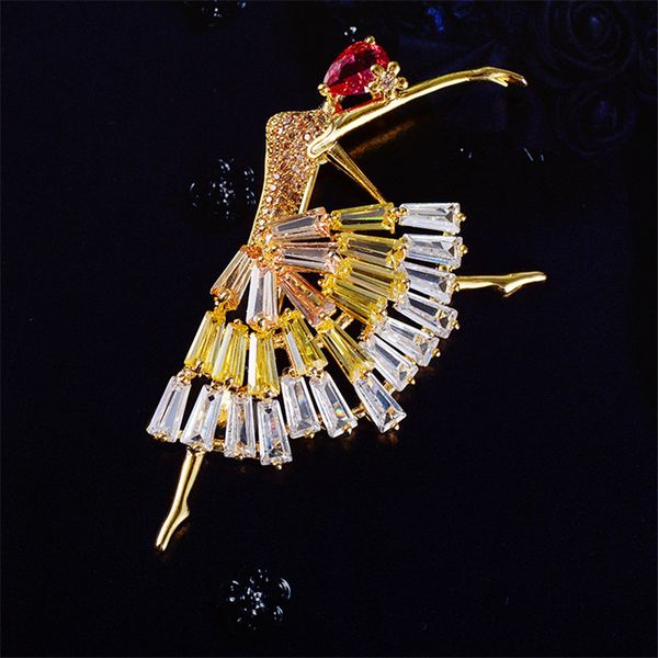 elegant zircon dancer rhinestone brooch luxury crystal dancer brooches for women christmas pin accessories jewelry gifts, Gray
elegant zircon dancer rhinestone brooch luxury crystal dancer brooches for women christmas pin accessories jewelry gifts, Gray