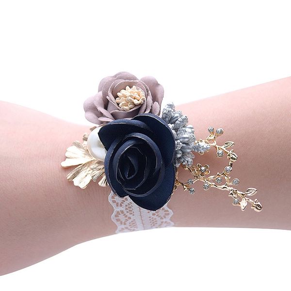 bride bridesmaid beautiful wrist flowers wedding dancing party decor bridal prom accessories hand flowers fashion new hot, Black
bride bridesmaid beautiful wrist flowers wedding dancing party decor bridal prom accessories hand flowers fashion new hot, Black