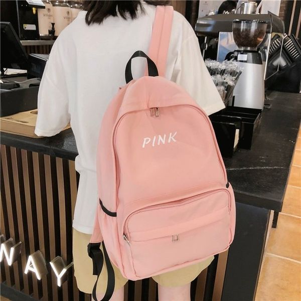 2020 new ms. large-capacity girl canvas backpack women's bag korean fashion trend schoolbag campus student backpack zipper
2020 new ms. large-capacity girl canvas backpack women's bag korean fashion trend schoolbag campus student backpack zipper