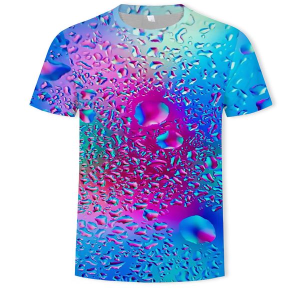 menscolor water drop pattern 3d printing short sleeve merchant, White;black
menscolor water drop pattern 3d printing short sleeve merchant, White;black