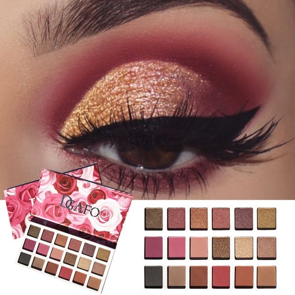 18 colors natural rose eye shadow palette long lasting waterproof matte shimmer eyeshadow powder
18 colors natural rose eye shadow palette long lasting waterproof matte shimmer eyeshadow powder