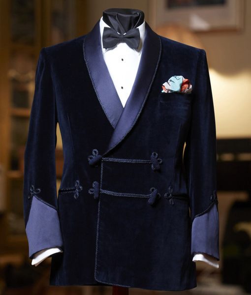 2019 navy blue men suit slim fit tuxedo custom blazer groom prom wedding suits 2 pieces ( velvet jacket+ black cotton pant, White;black
2019 navy blue men suit slim fit tuxedo custom blazer groom prom wedding suits 2 pieces ( velvet jacket+ black cotton pant, White;black